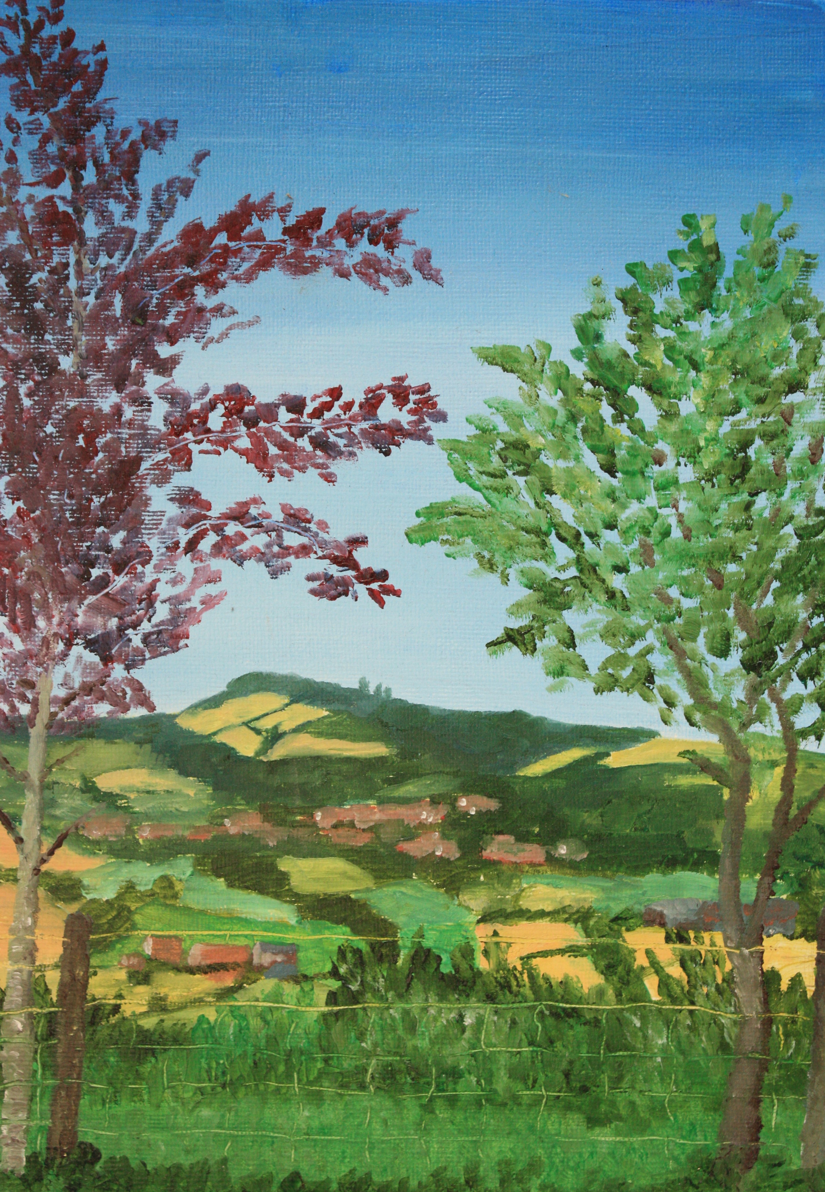 Prints of small oil paintings